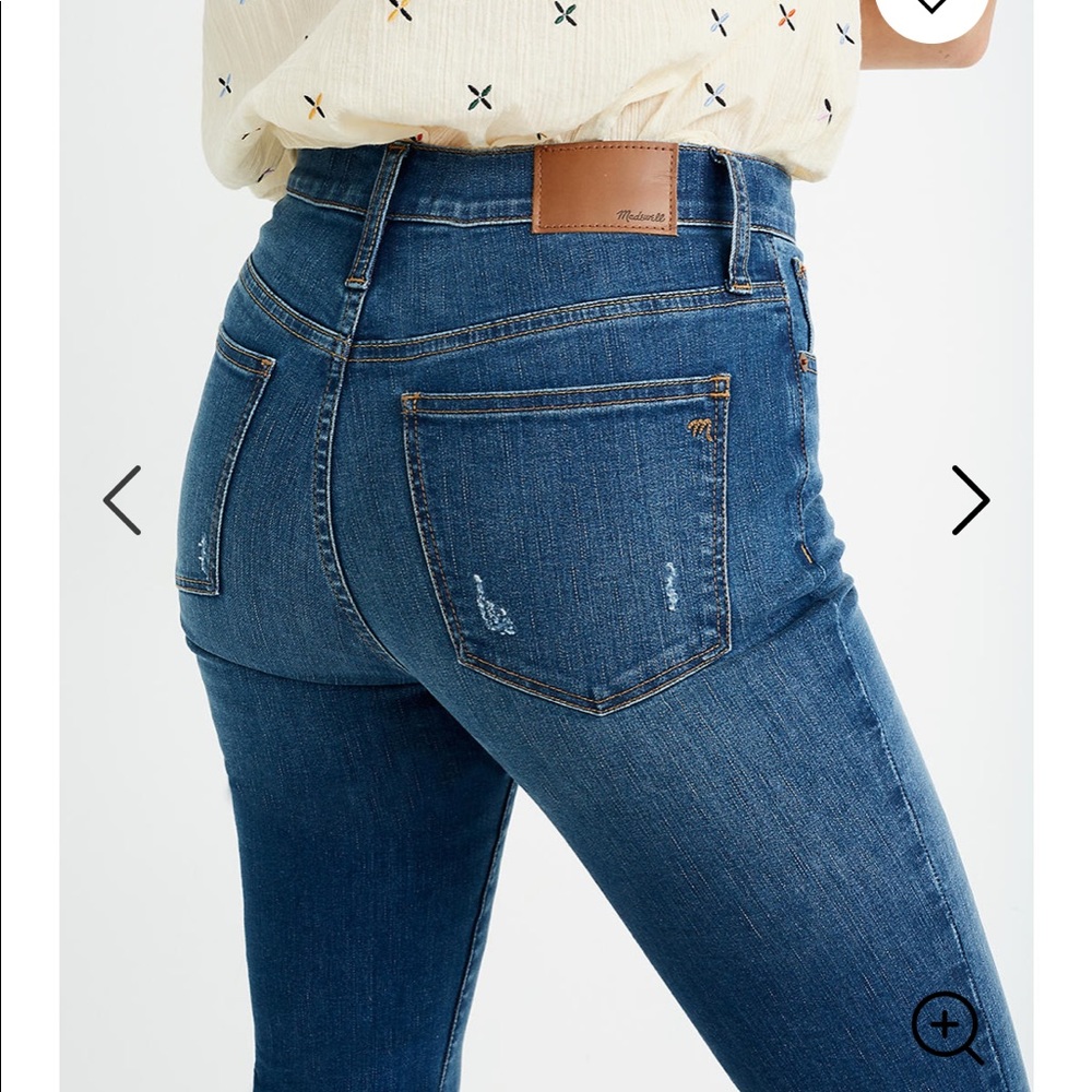 NEW • Madewell • Cali Demi Boot Cut Jeans Preston 25 - Picture 2 of 8